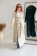 Light beige -French lady coat
