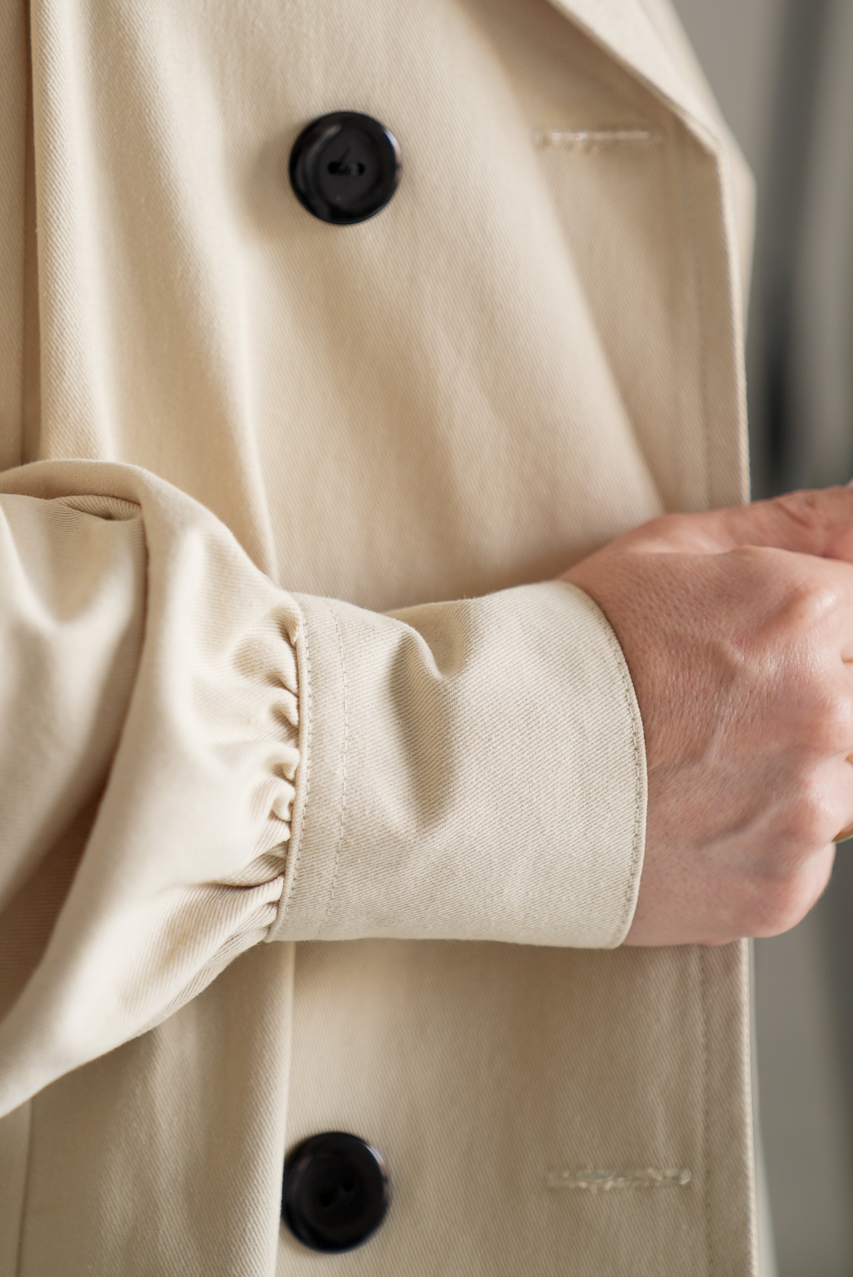 Light beige -French lady coat