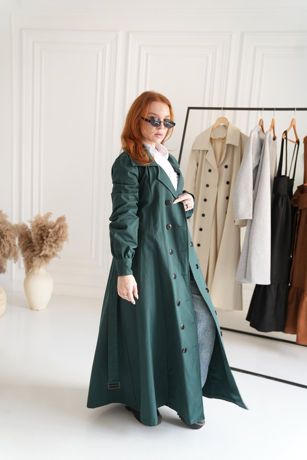 Olive - French lady coat