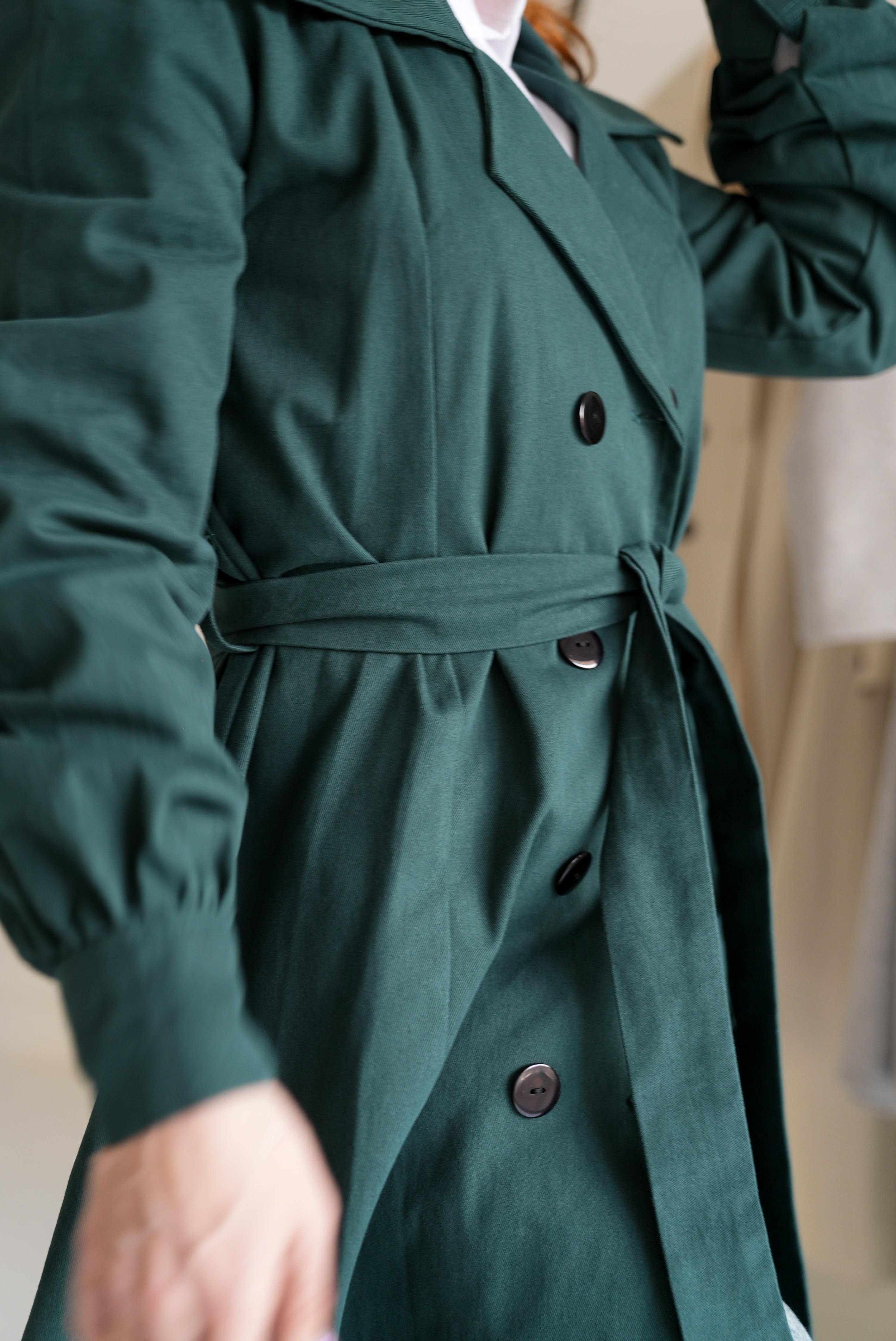Olive - French lady coat