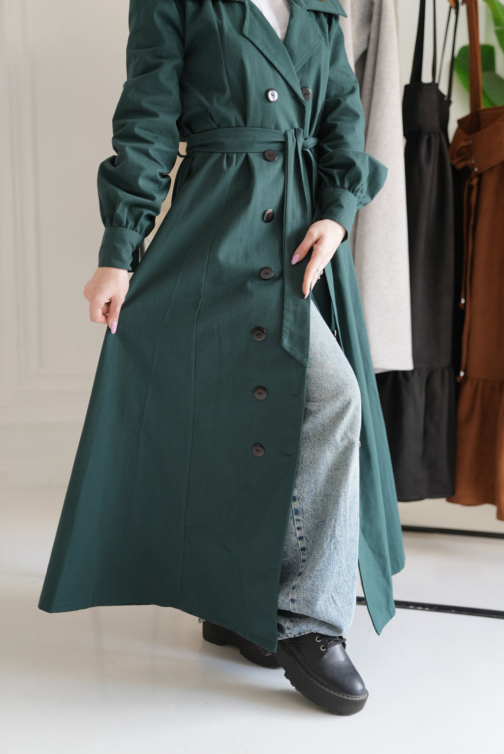 Olive - French lady coat