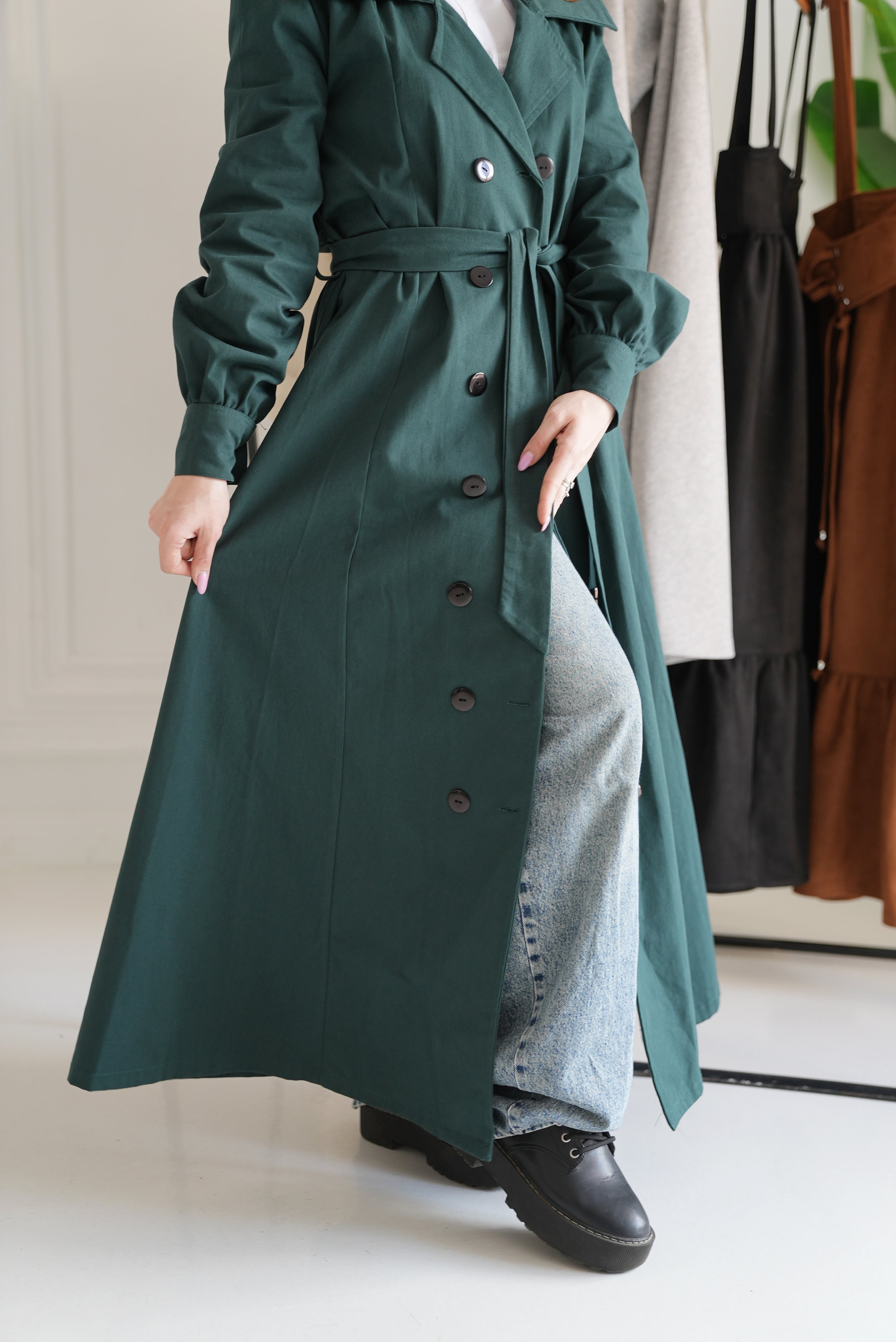 Olive - French lady coat