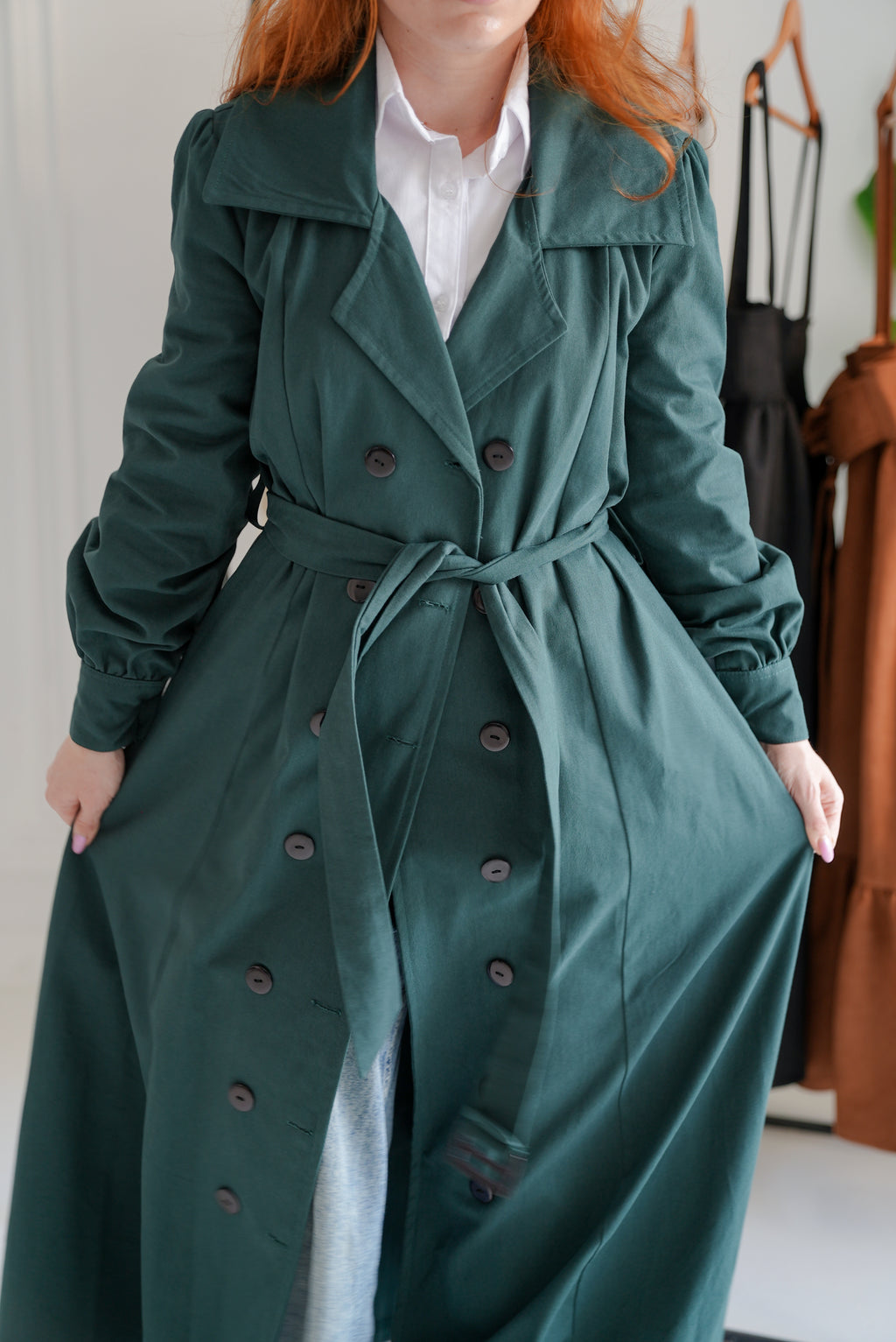 Olive - French lady coat
