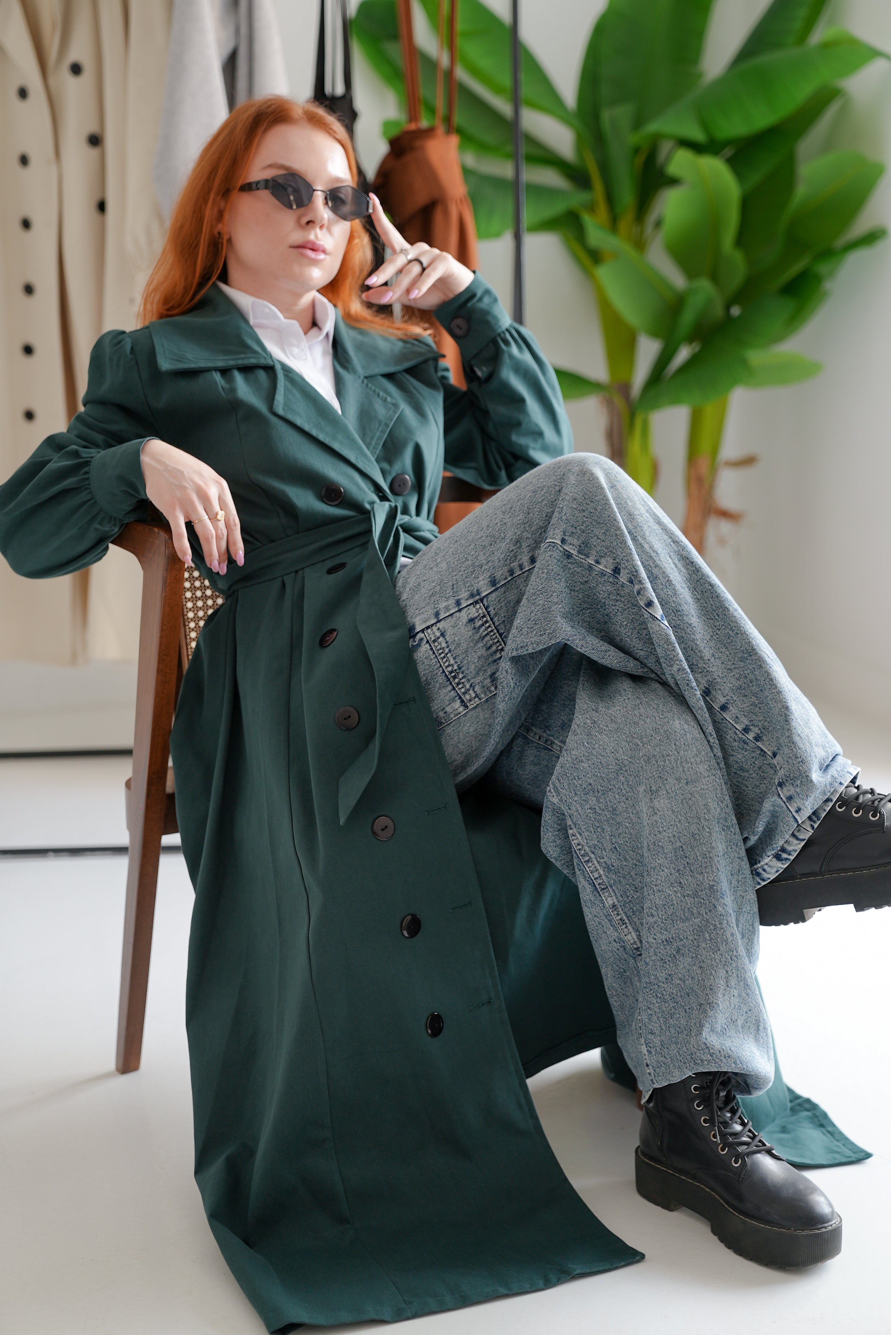 Olive - French lady coat