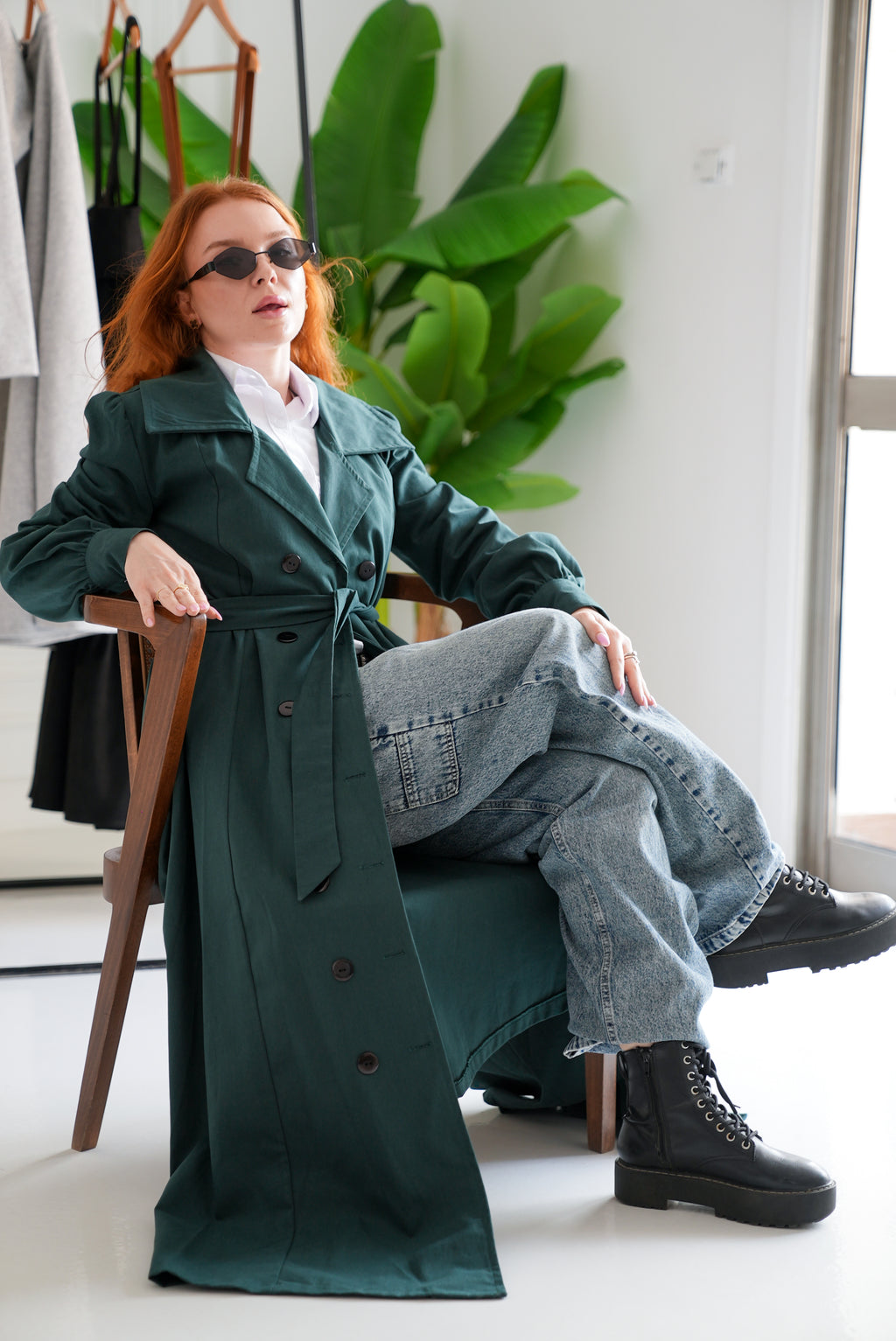 Olive - French lady coat