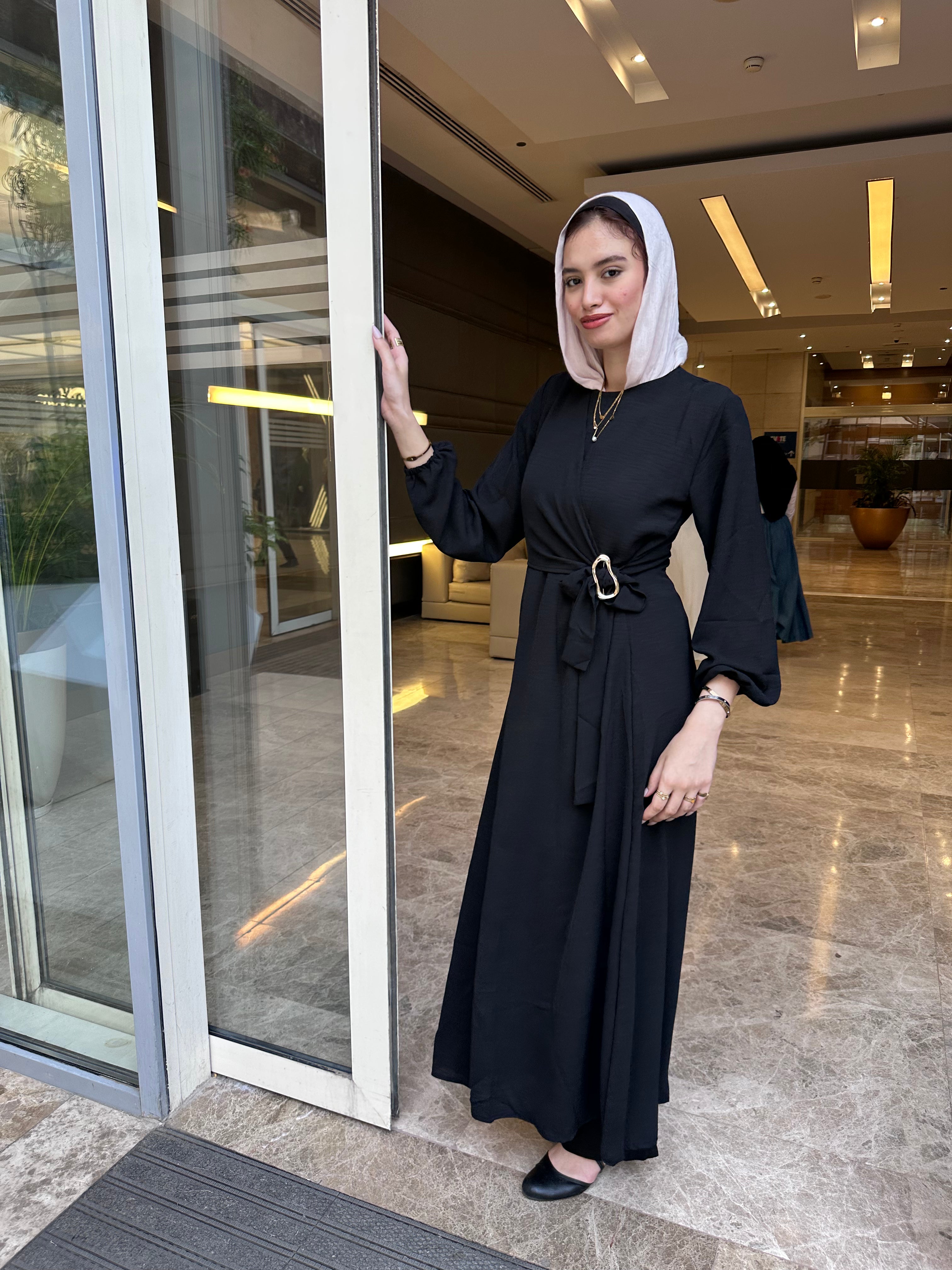 Elina Black Dress